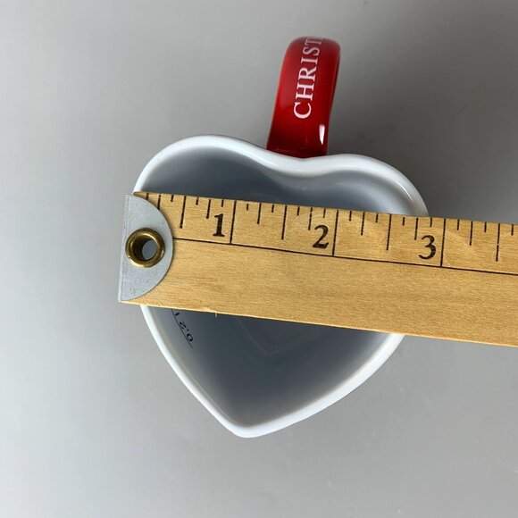 Christkindlmarket Chicago 2025 Heart Shaped Mug German Christmas Market New - Picture 8 of 10